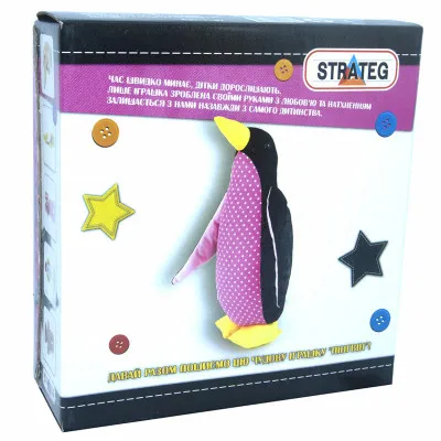 Набір для творчості Strateg Пінгвін українською мовою (і-07) Набір для творчості Strateg Пінгвін українською мовою (і-07)