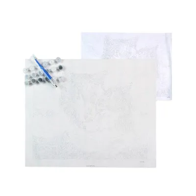 Картина по номерам Strateg Поп-арт обезьянка без подрамника размером 40х50 см (BR002) Картина по номерам Strateg Поп-арт обезьянка без подрамника размером 40х50 см (BR002)