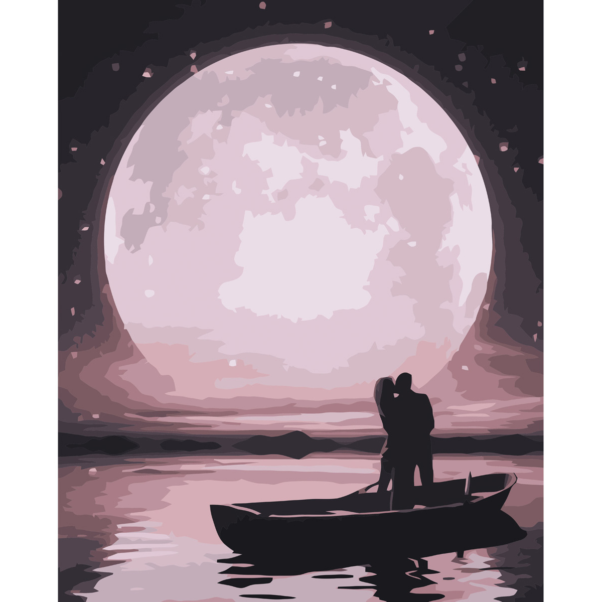 Ночь Луна романтика