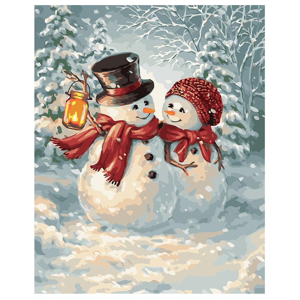 Снеговики — картинки для детей (150шт.)